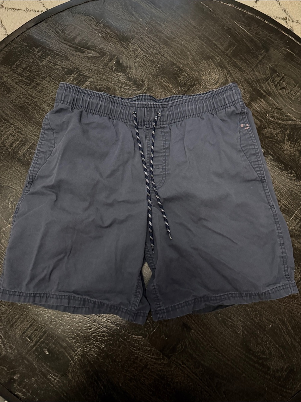 Amazon Essentials Men's Navy Blue Drawstring Shorts